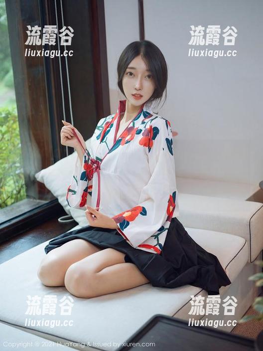 HuaYang花漾 - 朱可儿Flora的红裙私拍——随便凹个造型、洒脱点，不用怕，反正我也不正式。