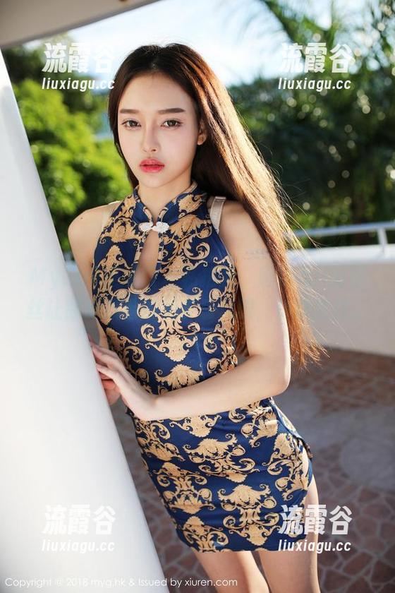 MyGirl美媛馆 - 私拍里，唐琪儿il的蕾丝让我每次看都想多看几眼，快被迷住。