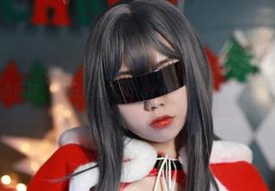 圣诞带点玩味，啊日日_Ganlory的写真套图像糖果一样甜